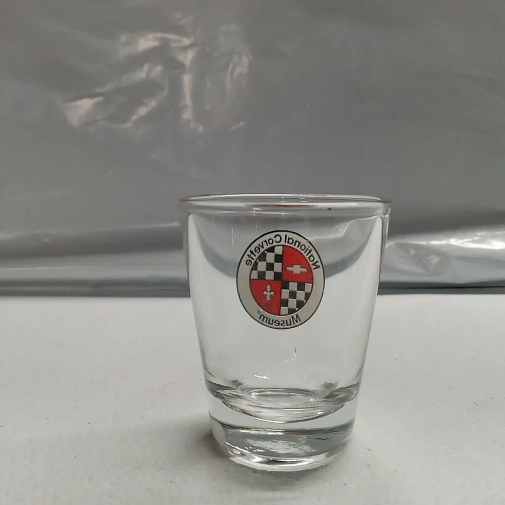 National Corvette Museum Car Chevrolet Racing Race Travel Collectable Shot Glass